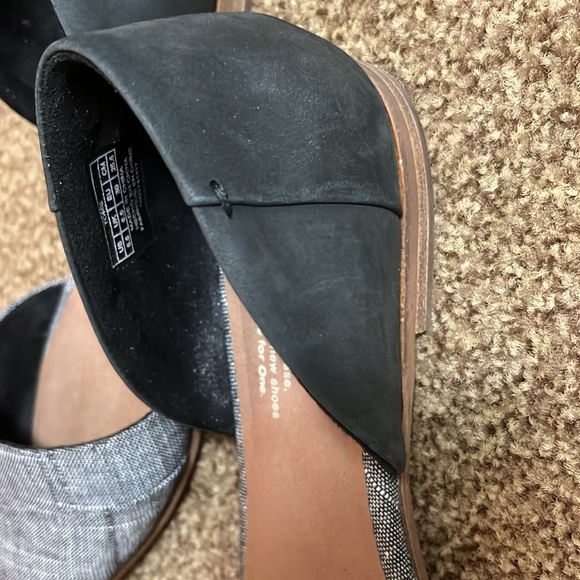 Toms Jutti D’Orsay Flats Size 8.5 W - Picture 10 of 13